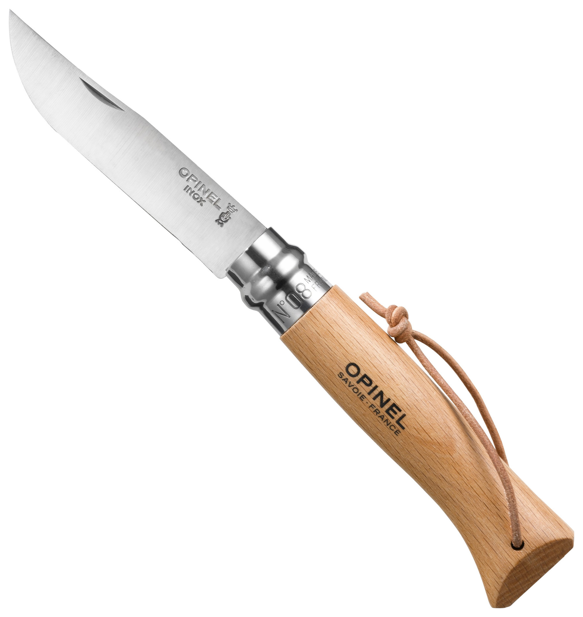 фото Туристический нож opinel 001321 №8 tradition bushwhacker natural