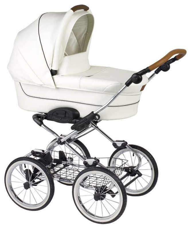 Коляска 2 в 1 Navington Carаvel колеса 14 Royal Snow