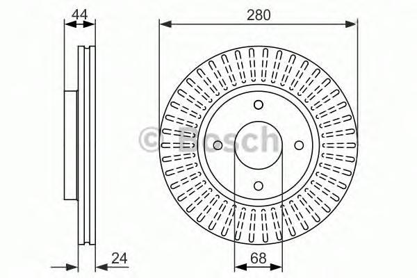 фото Тормозной диск bosch 0986479737