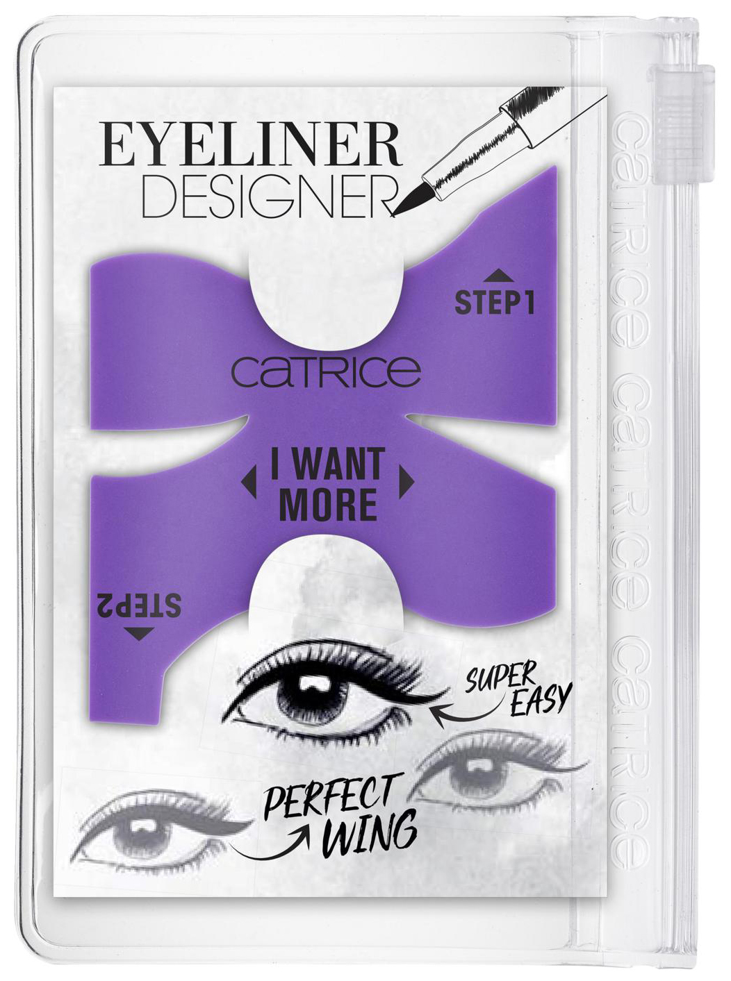 

Трафарет CATRICE Eyeliner Designer 010