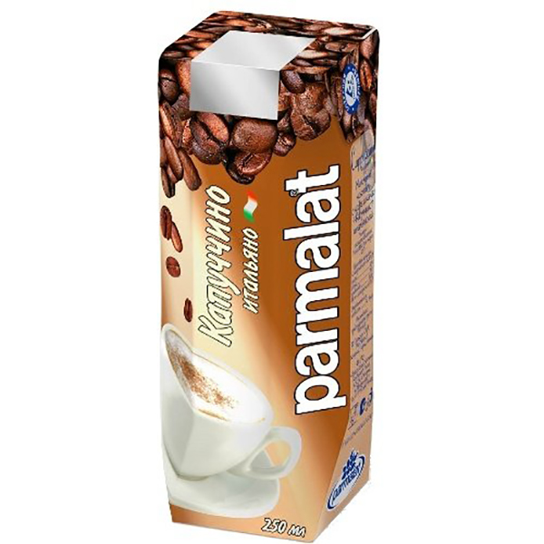 Коктейль Parmalat cappuccino italiano капуччино с кофе и какао молочный 1.5% 250 мл