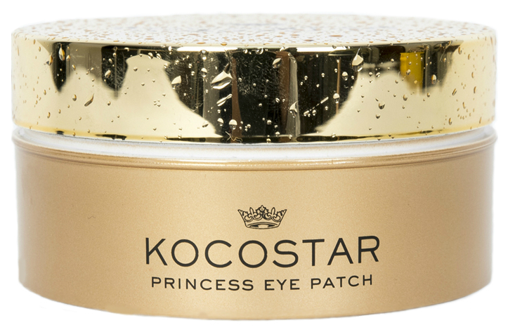 фото Патчи для глаз kocostar princess eye patch gold 60 шт