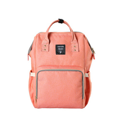 

Сумка-рюкзак для мамы Anello персиковый, mommy bag