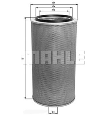 

Фильтр воздушный KNECHT LX 84