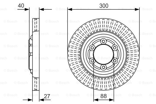 фото Тормозной диск bosch 0986479v29