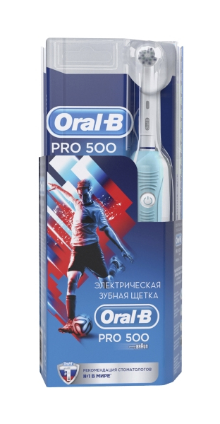 фото Зубная щетка электрическая braun oral-b pro 500 d16.513.u