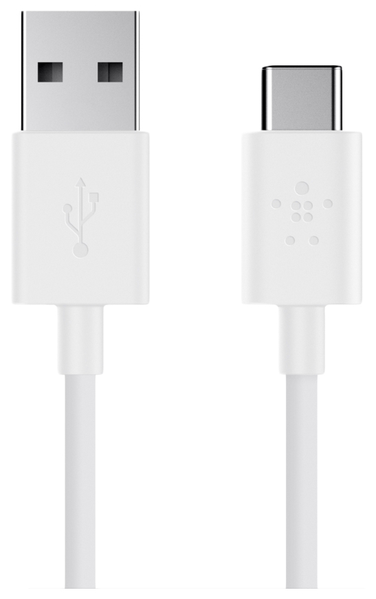 фото Кабель belkin f2cu032 type-c 1,8м white