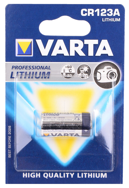 Батарейка Varta Professional CR123A 1 шт 100024244187