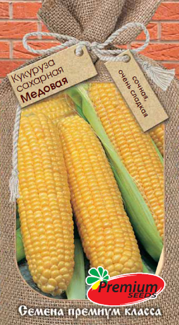 

Семена Кукуруза сахарная Медовая, 5 г, Premium seeds, 188847