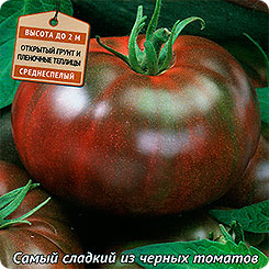 

Семена Томат Черный барон, 0,1 г, Поиск, 176365