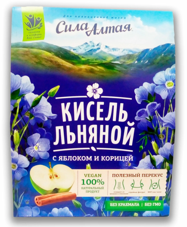 

Кисель Специалист льняной с яблоком и корицей 150 г