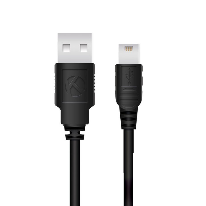 фото Кабель krutoff classic miniusb 1м black