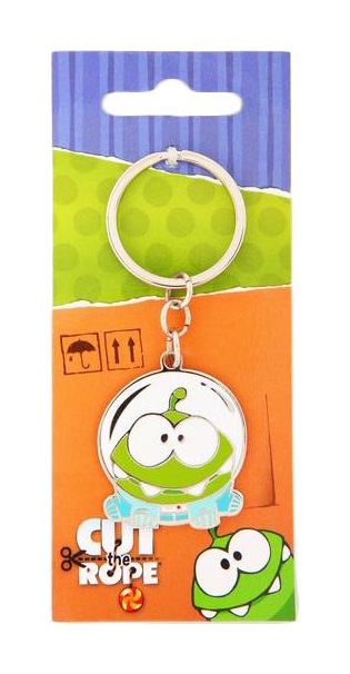 Сувенир-брелок E-Best Digiprint Ltd. Cut the Rope Космонавт Ам Ням СМ006