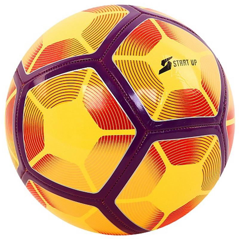 Футбольный мяч Start Up E5126 №5 yellow/violet