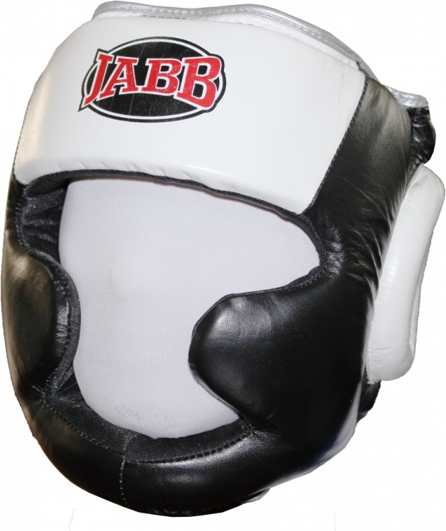 фото Боксерский шлем jabb je-2091 серый/черный l