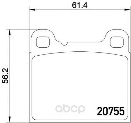 

Тормозные колодки HELLA PAGID/BEHR дисковые 8DB355008801