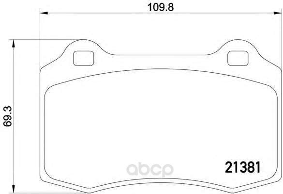 

Колодки тормозные дисковые, комплект Hella 8DB355006-591