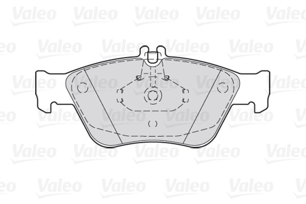

Тормозные колодки Valeo дисковые 301357