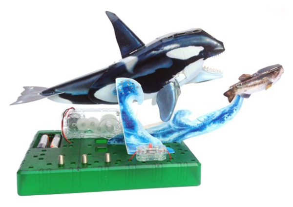 Конструктор электронный NDPlay 3D Морской кит конструктор nd play электронный 3d морской кит