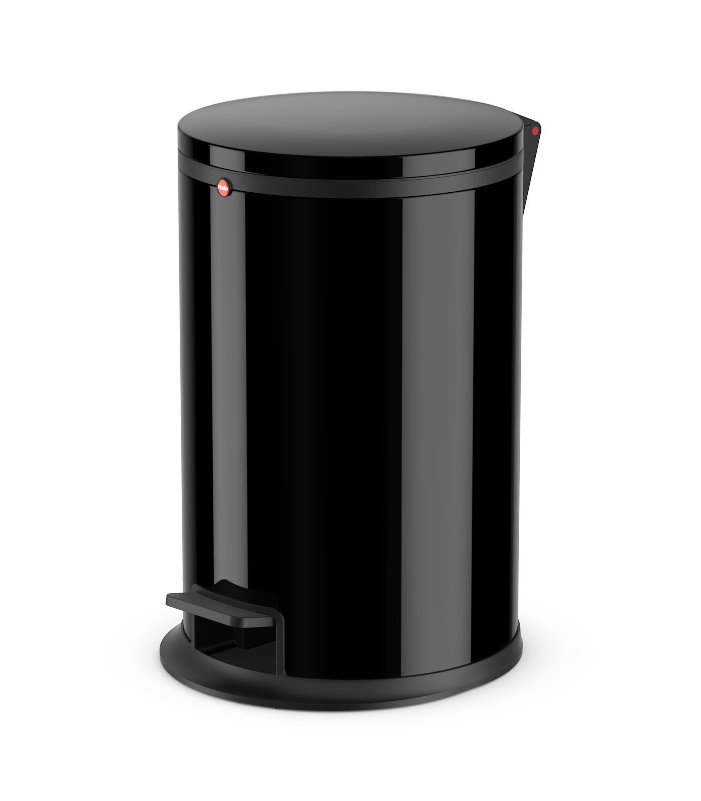

Мусорный контейнер Hailo Pure M 12л., сталь, черный, арт. 0517-060