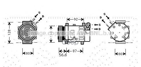 фото Компрессор кондиционера ava quality cooling cnak238