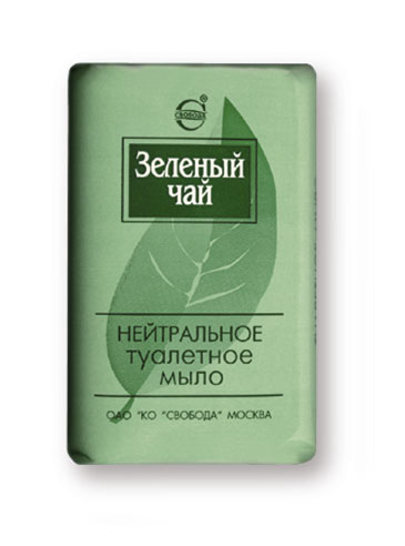 Косметическое мыло Свобода Зеленый чай 100 г