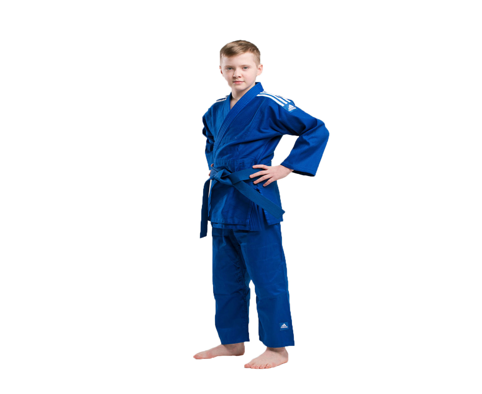 фото Кимоно adidas club, blue/white/white, 120