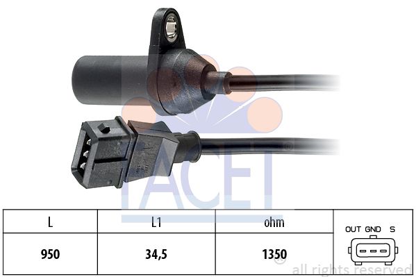 

Датчик автомобильный Facet 9.0175