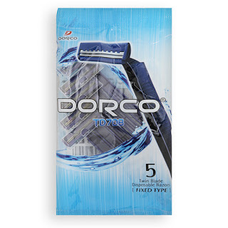 Одноразовый бритвенный станок DORCO 5 шт классический станок dorco pl 602 1 станок 2 лезвия