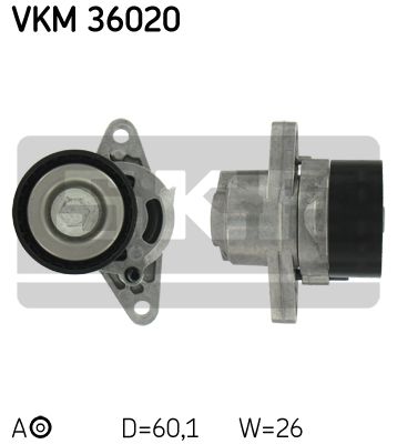 

Натяжной ролик SKF VKM 36020