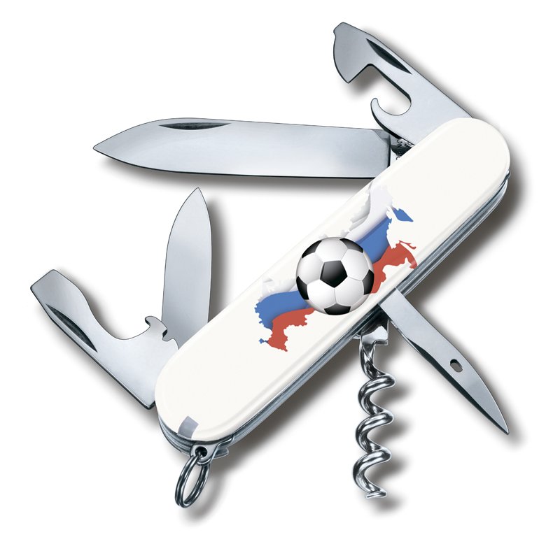 фото Нож перочинный spartan российский футбол victorinox 1.3603 soccer i