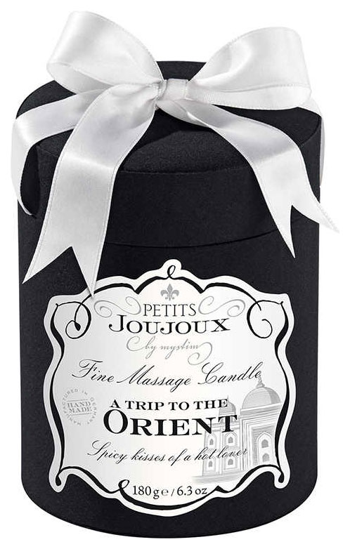 фото Массажная свеча mystim petits joujoux orient с ароматом граната и белого перца