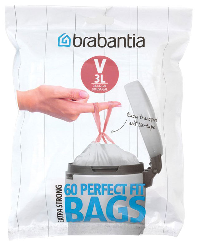 

Пакет пластиковый Brabantia 3 л 60 шт