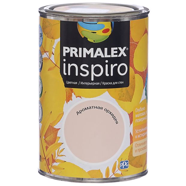 Краска Primalex Inspiro, ароматная орхидея, 1 л