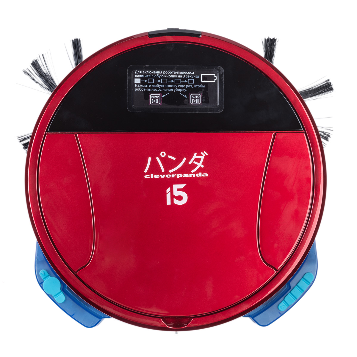 Робот-пылесос CLEVERPANDA i5 Pet Series красный робот пылесос panda i6 red красный