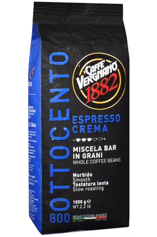 фото Кофе в зернах vergnano espresso 800 1 кг