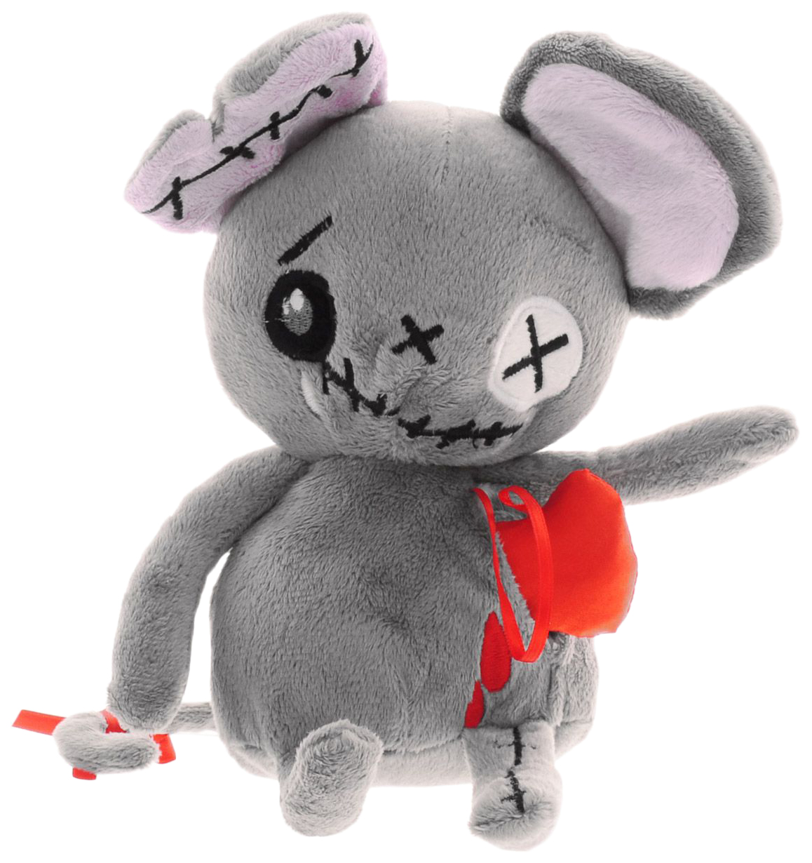 фото Мягкая игрушка magic bear toys мышь живое сердце 20 см