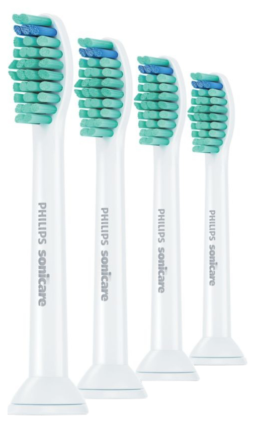 Насадка для зубной щетки Philips Sonicare ProResults HX6014/07 4 шт насадка для электрической зубной щетки philips sonicare for kids