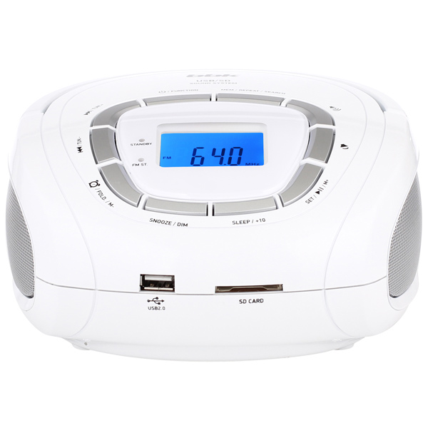

Магнитола BBK BS05 White/Grey, BS05