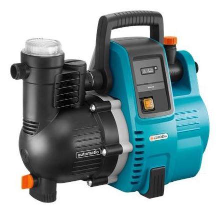 Насос Gardena Gardena 40005 напорный, автоматический, 01758-20.000.00 штуцер gardena anti splash 21 мм g 1 2