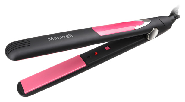 Выпрямитель волос Maxwell MW-2208 Pink/Black термозащитный спрей утюжок bitэкс keratin pro style для выпрямления волос средняя фиксация 200 мл