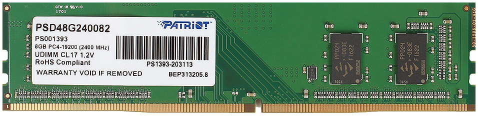 

Оперативная память PATRIOT PSD48G240082, Signature Line