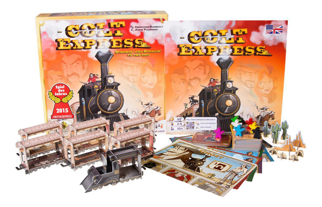 фото Настольная игра кольт экспресс (colt express) ludonaute