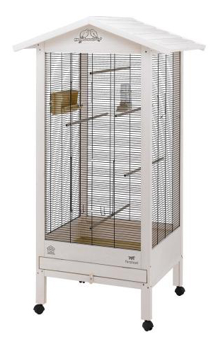 

Клетка для попугаев Ferplast Hemmy, деревянная, 84,5x65,5x165 см, HEMMY