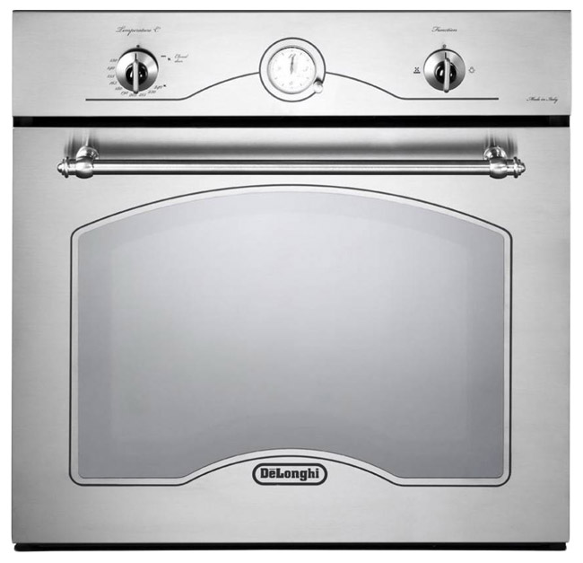 фото Встраиваемый газовый духовой шкаф delonghi rfg 4a ru silver