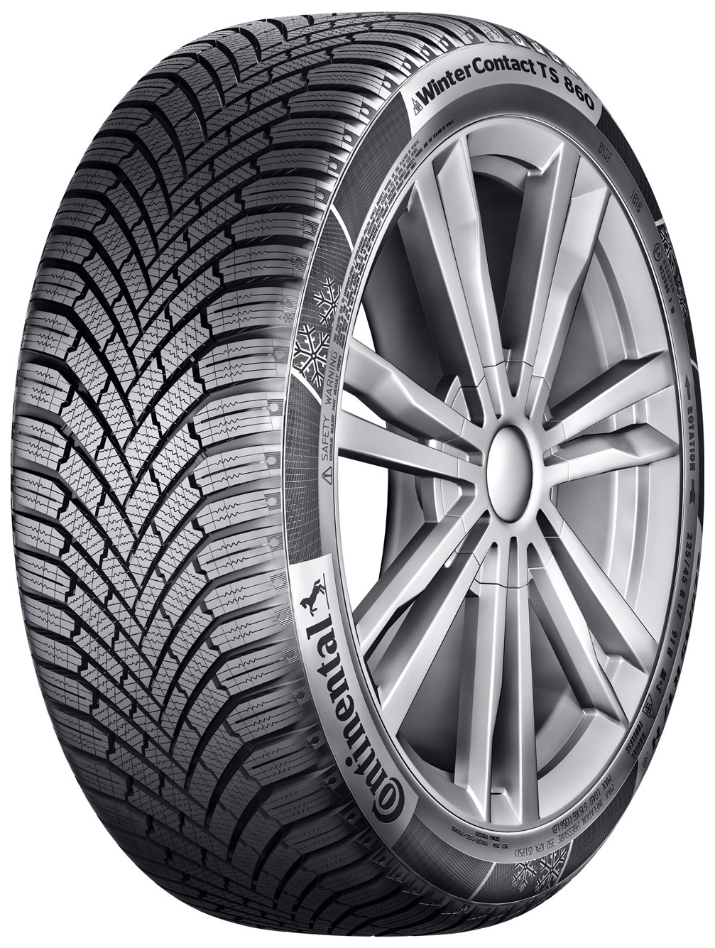 

Шины Continental WinterContact TS860 195/60 R15 88T, WinterContact TS860