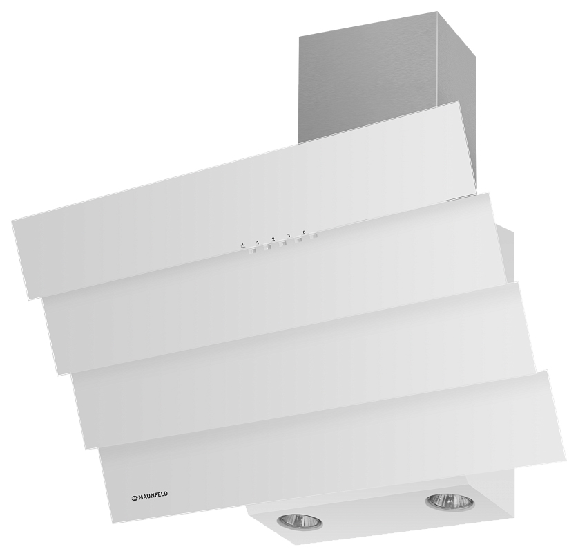 

Вытяжка наклонная Maunfeld Cascada Quart 60 White, Cascada Quart 60