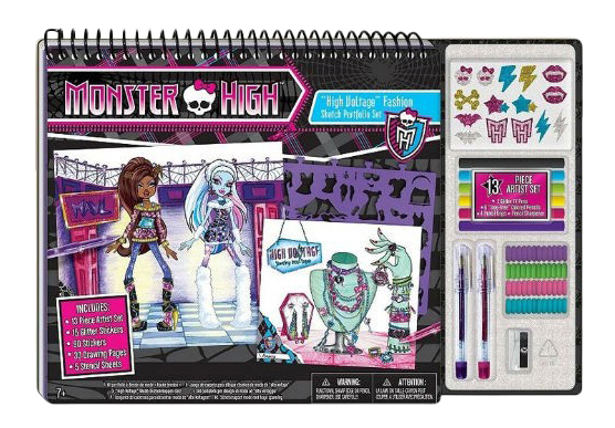 фото Набор для рисования fashion angels monster high высший класс