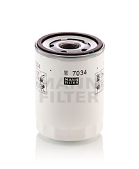 

Фильтр масляный двигателя MANN-FILTER W7034