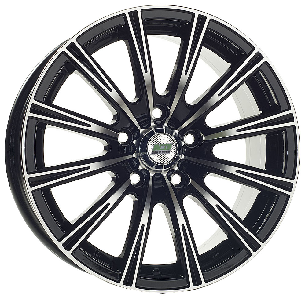 

Колесный диск Nitro Y3178 R15 6.5J PCD5x100 ET38 D57.1 (41026692), Черный;серебристый